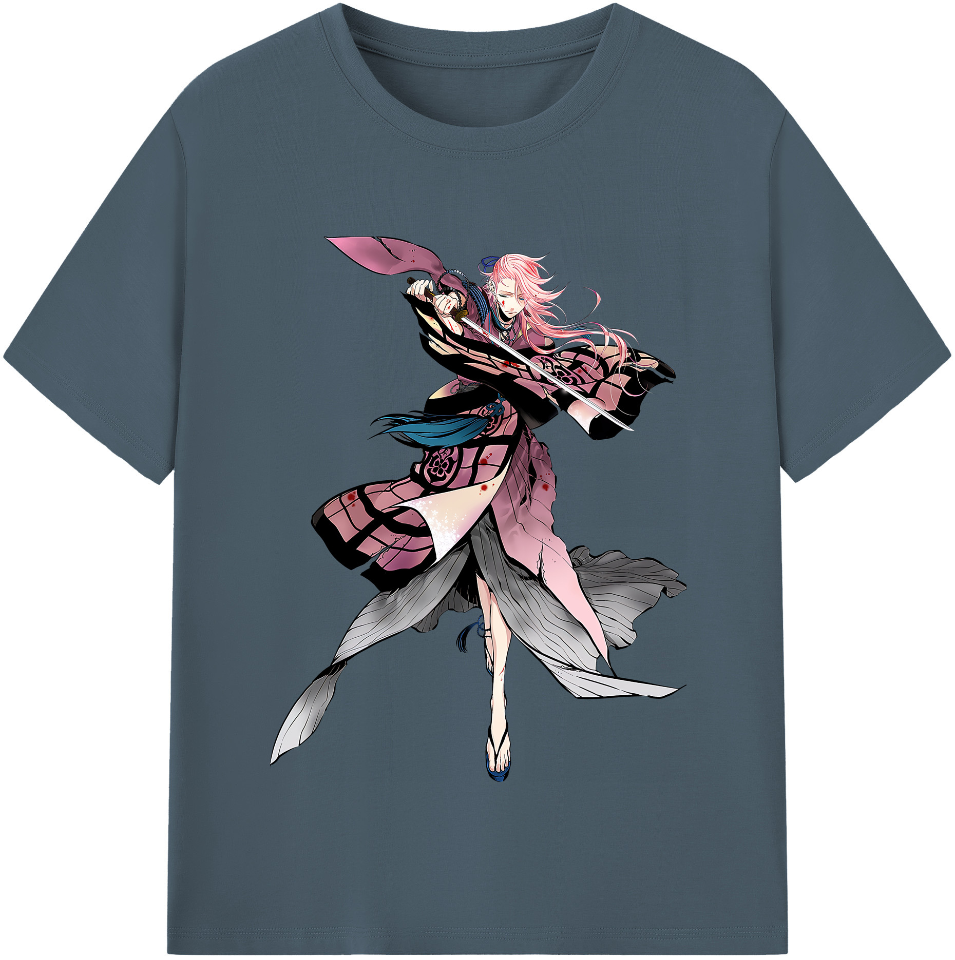 （画像用） 刀剣乱舞 Touken Ranbu 綿100％半袖Tシャツ（フロントプリント）